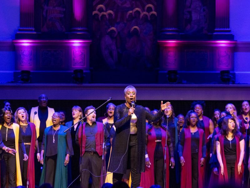 Renewal Choir performing live