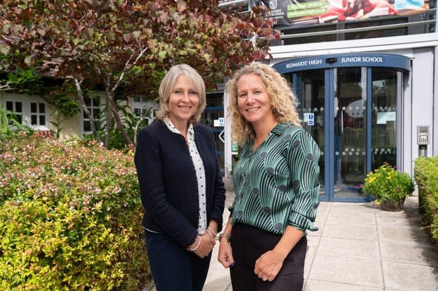 Lisa Brown, on the left, and Anthea Newton