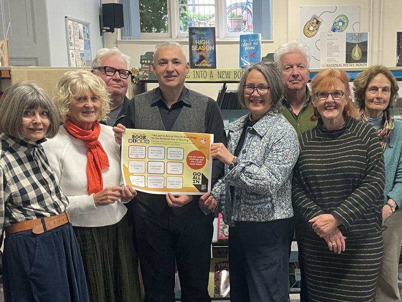 Leon from the Library Service with FoCCaL committee members