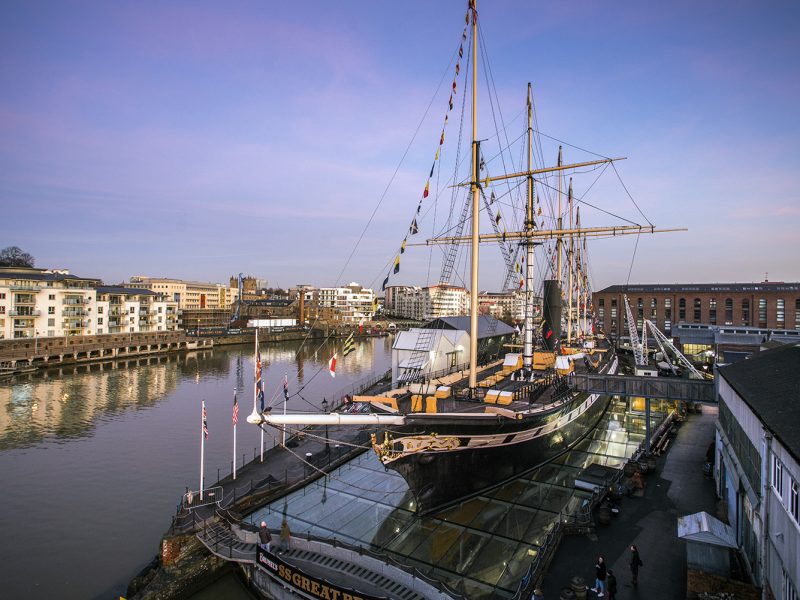 ss Great Britain at Bristol Dockyards Photo cour tesy of Adam Gasson and ss Great Britain Trust
